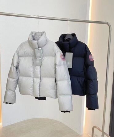 Casual Standing Collar Parka Short Women's Fashion Thickened Jacket Women's Elegant Solid Color Winter Jacket Women