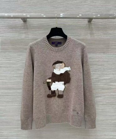 Wool Sweater Women O-neck Pullover Loose Sweater